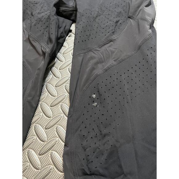 Lululemon Uncovered Strength High Rise 23" Leggings Size 6 W6BAWS‎ Black - Picture 2 of 9